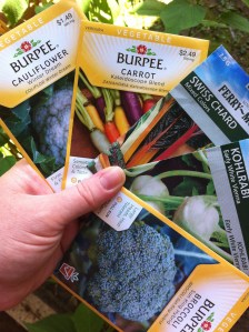 seeds for fall garden in Florida