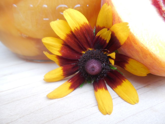 canning peach slices