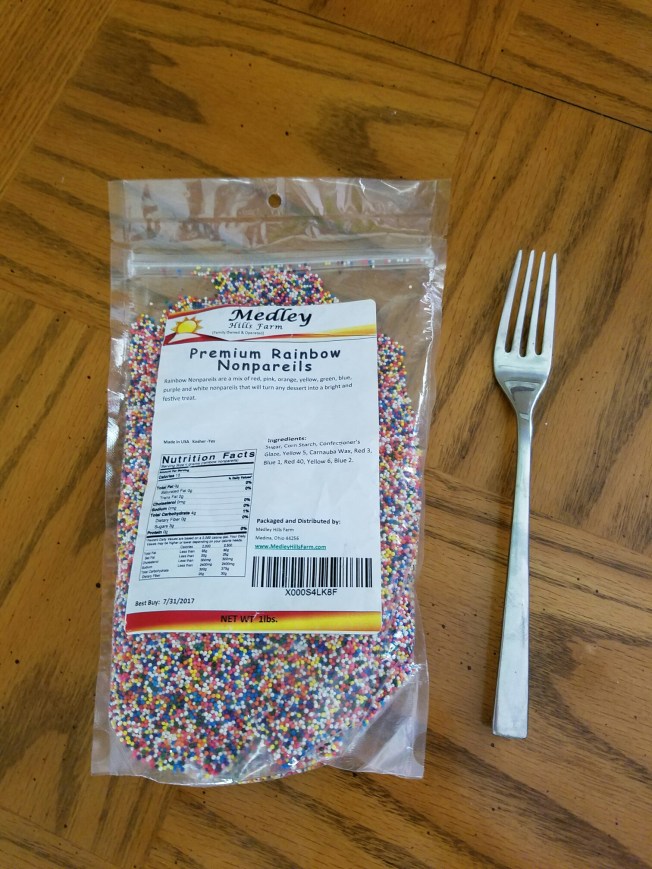 A pound of sprinkles